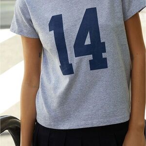 Brandy Melville John Galt Light Gray 14 T-Shirt